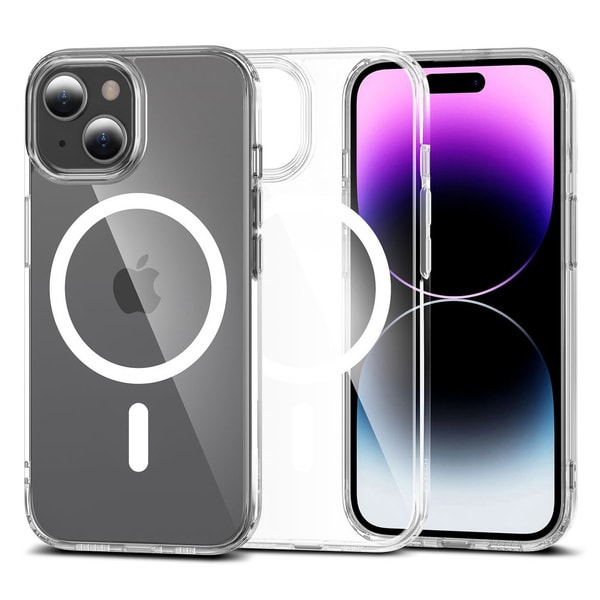 Tech Protect Flexair Hybrid MagSafe iPhone 15 Case Clear