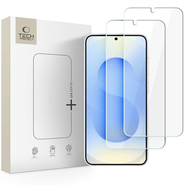 Tech Protect Glass Fit 2 Pack Tempered Glass For Samsung Galaxy