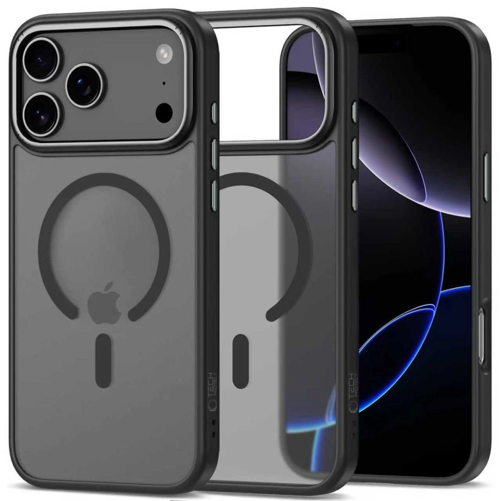 Tech Protect Magedge MagSafe Case For iPhone 17 Pro Matte Black