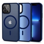 Tech Protect Magmat MagSafe Case For iPhone 12 12 Pro Matte Navy