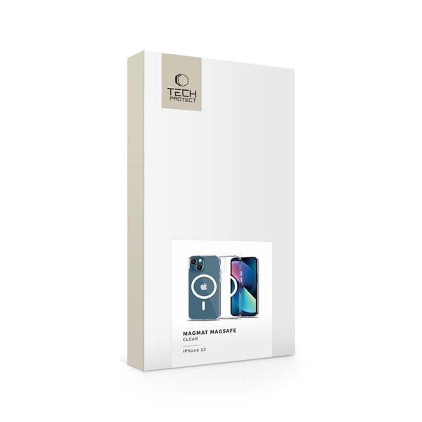 Tech Protect Magmat MagSafe Case For iPhone 13 Pro Max Clear