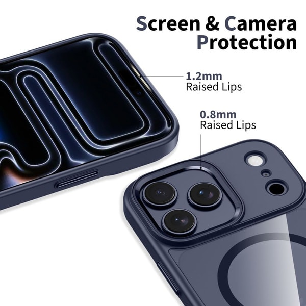 Tech Protect Magmat MagSafe Case For iPhone 17 Pro Transparent N
