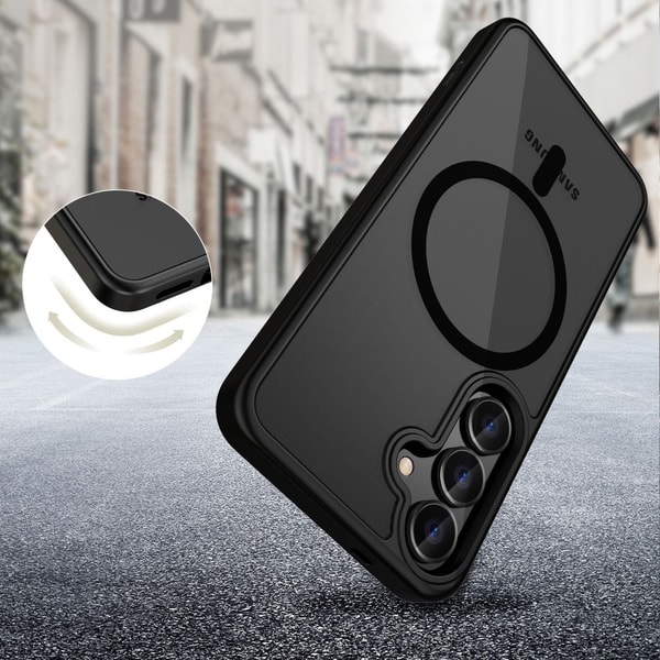 Tech Protect Magmat MagSafe Case For Samsung Galaxy S25 Black