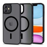 Tech Protect Magmat MagSafe iPhone 11 Case Matte Black