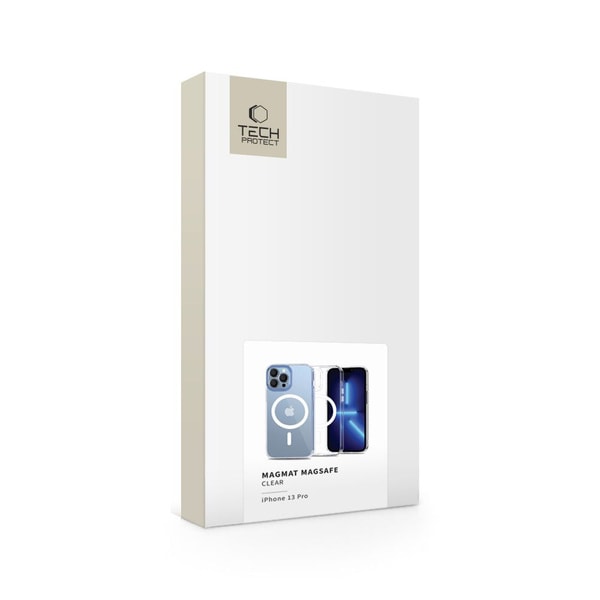 Tech Protect Magmat MagSafe iPhone 13 Pro Case Clear