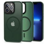 Tech Protect Magmat MagSafe iPhone 13 Pro Case Matte Green