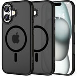 Tech Protect Magmat MagSafe iPhone 16 Case Black