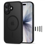 Tech Protect Magpeak MagSafe CC Case For iPhone 17 Matte Black
