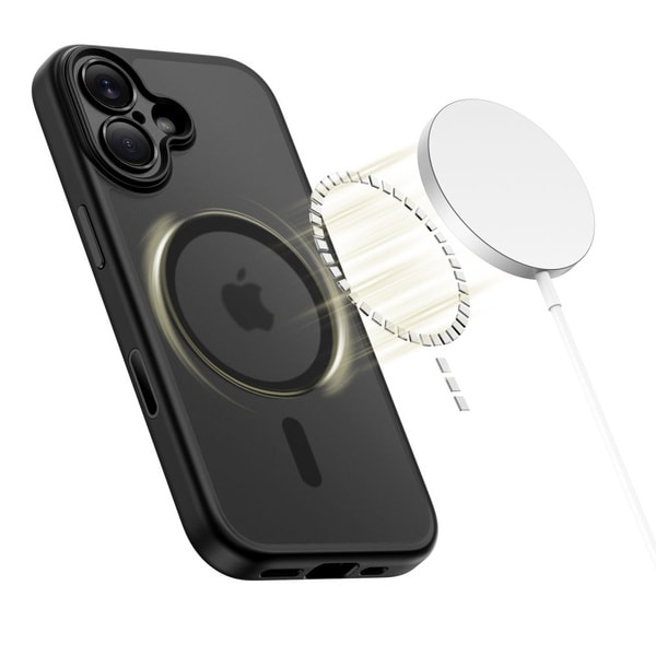 Tech Protect Magpeak MagSafe CC Case For iPhone 17 Matte Black