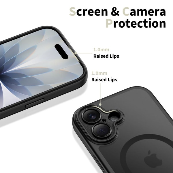 Tech Protect Magpeak MagSafe CC Case For iPhone 17 Matte Black