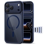 Tech Protect Magpeak MagSafe CC Case For iPhone 17 Pro Clear Nav