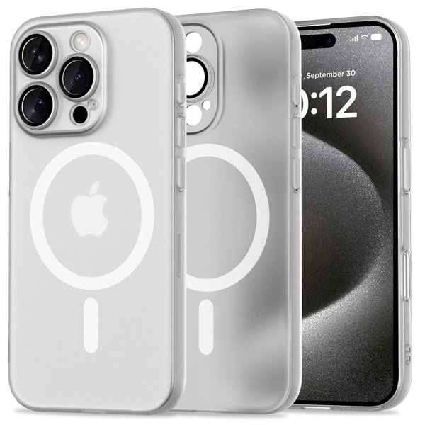 Tech Protect Magslim MagSafe Case For iPhone 16 Pro Max White
