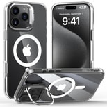 Tech Protect Magstand MagSafe Case For iPhone 16 Pro Clear
