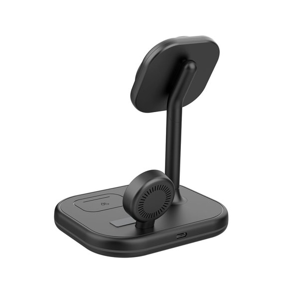 Tech Protect Qi15w A27 3 IN 1 Inductive Charger With MagSafe Sta