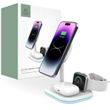 Tech Protect Qi15w A27 3 IN 1 Inductive Charger With MagSafe Sta