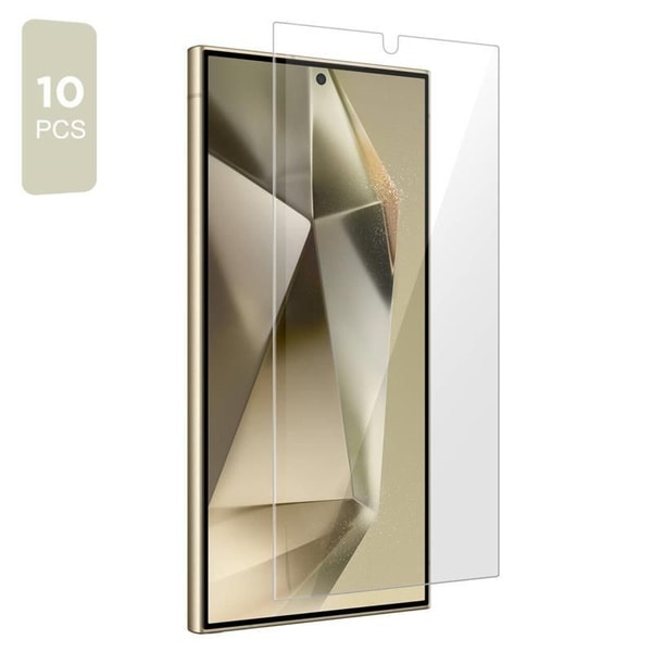 Tempered Glass Set OF 10 Tech Protect Bundle For Samsung Galaxy