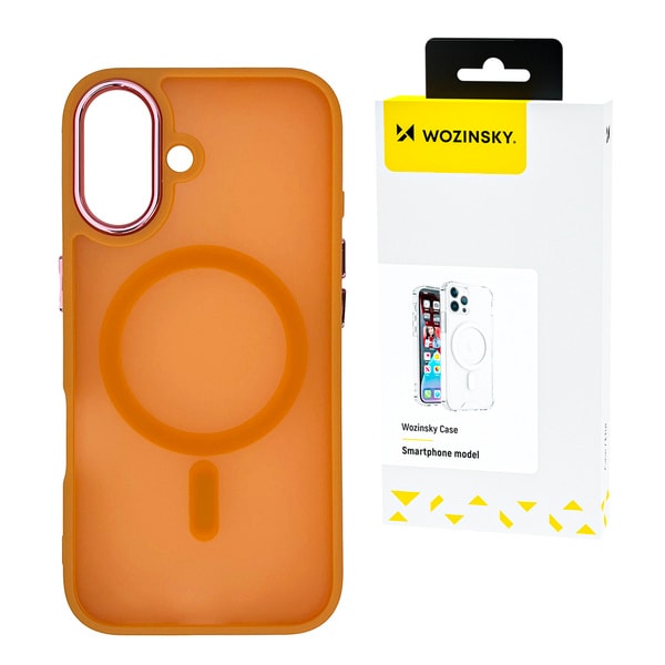 Wozinsky Fashion Case MagSafe For Samsung Galaxy S25 Ultra Orang