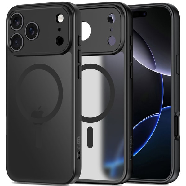 Tech-Protect BasicMag MagSafe Case for iPhone 17 Pro Max - Matte Black