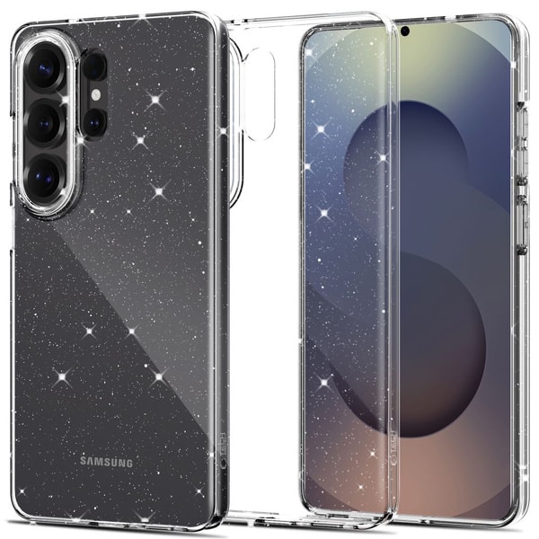 Tech-Protect FlexAir Case for Samsung Galaxy S26 Ultra - Clear and Glitter