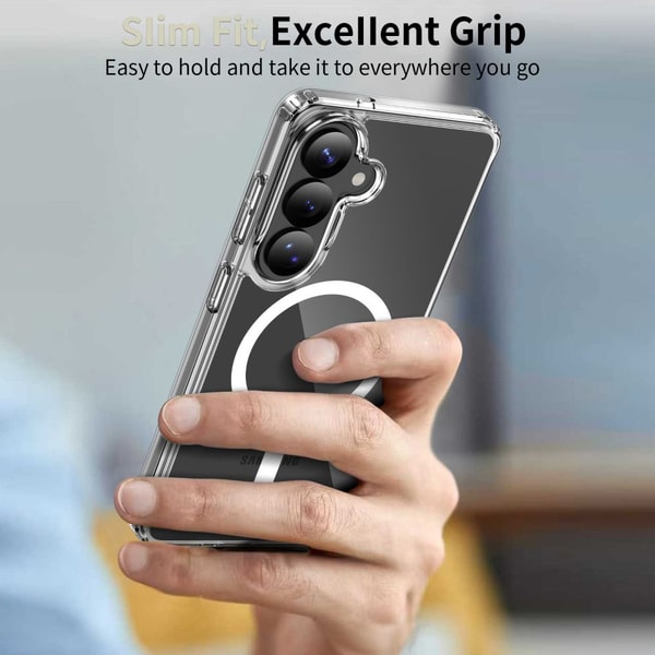 Tech-Protect FlexAir Hybrid MagSafe Case for Samsung Galaxy S26 - Transparent