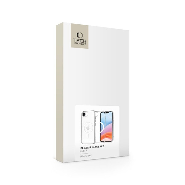 Tech-Protect FlexAir MagSafe Case for iPhone 16e / 17e - Clear